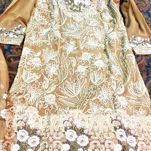 Gharara Suit -Pakistani/Indian gharara-Shara suit  (Medium) Preloved -New Style!